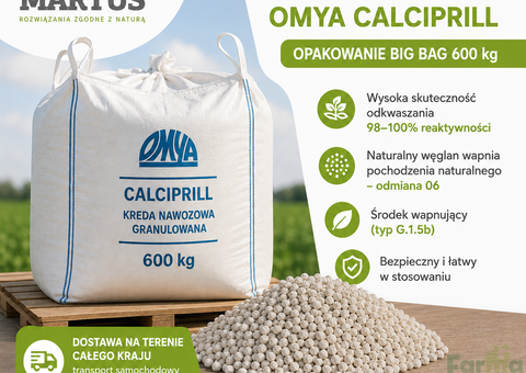 KREDA NAWOZOWA GRANULOWANA OMYA CALCIPRILL