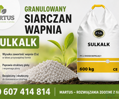 Sulkalk - granulowany siarczan wapnia