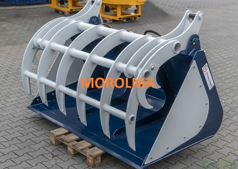 HIT Łyżka z dociskiem szufla MAXI TELESKOP FK MACHINERY łyżko-krokodyl - 2/7