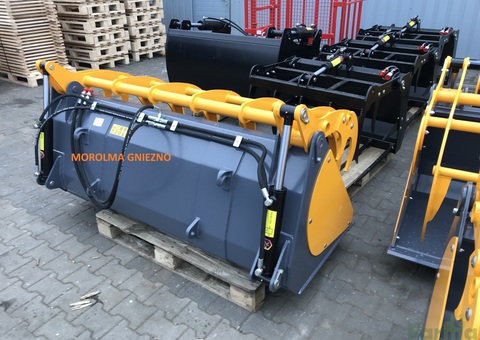 HIT Łyżka z dociskiem szufla MAXI TELESKOP FK MACHINERY łyżko-krokodyl - 6/7