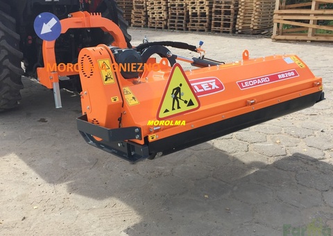 Kosiarka bijakowa Leopard RB 160/180/200 cm TALEX rozdrabniacz tylno boczny EVO ENERGY - 2/5