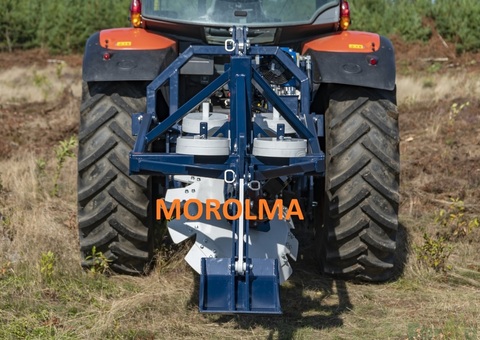 Pług leśny aktywny FK MACHINERY 1-talerzowy z pogłębiaczem KOŁASZEWSKI - 2/5