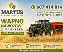 WAPNO NAWOZOWE Z MAGNEZEM Z KOPALNI JÓZEFKA