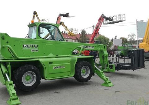 Wynajem ładowarek teleskopowych - ładowarki teleskopowe Merlo Manitou Dieci - 3/15