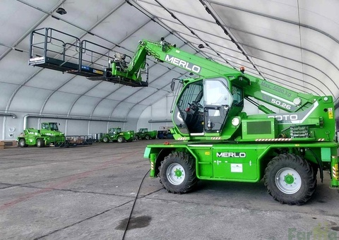 Wynajem ładowarek teleskopowych - ładowarki teleskopowe Merlo Manitou Dieci - 8/15
