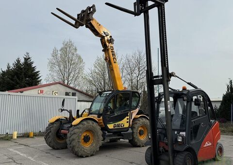 Wynajem ładowarek teleskopowych - ładowarki teleskopowe Merlo Manitou Dieci - 12/15
