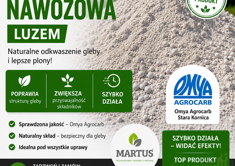 Kreda rozdrobniona Omya Agrocarb 90M-KR luzem