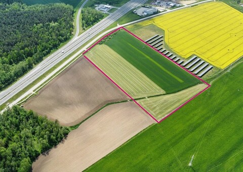 Działka rolna pod inwestycje Jeżewo Stare przy zjeździe z S8 - 2/7