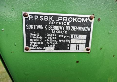 Sortownik bębnowy do ziemniaków - 6/6