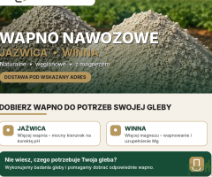 Wapno nawozowe z dostawą – Jaźwica i Winna – wapń i magnez