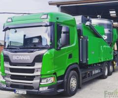 Usługa mobilną mieszalnią pasz