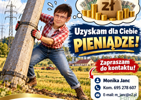 Masz słup na polu albo na działce? Możesz uzyskać odszkodowanie!