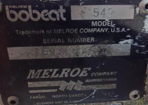 Bobcat 543 - 10/10