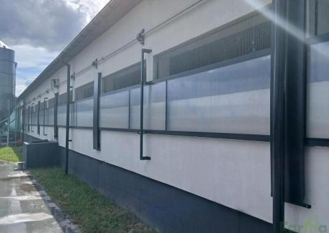 System kurtyn wentylacyjnych chlewnie , trzoda , skuteczne i praktyczne