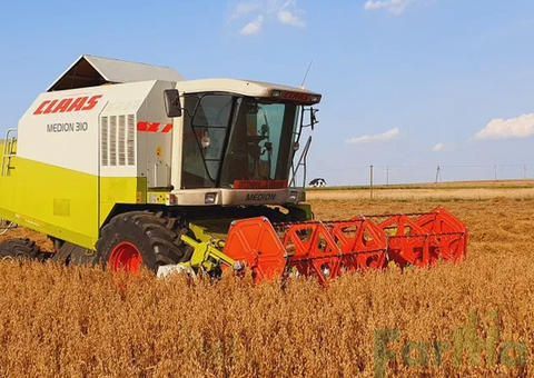 Claas Medion 310 4x4 Perkins skladany heder 4.5m mega Klima Dominator - 8/8