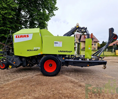 Claas Rollant 375 uniwrap prasoowijarka bardzo dobry stan krone Brutt
