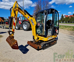 Jcb 8018 CTS 1400mth 2017r 3 łyżki +Młot Mini koparka Kubota