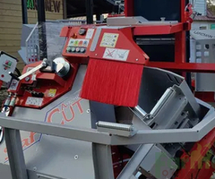Piła tarczowa automat Lancman SAF X CUT do drewna do zrzyn tartacznych