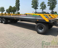 Laweta do bel, Przyczepa do bel Wielton, Zasław 14000 kg 3-osie