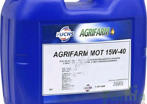 Fusch Agrifarm MOT 15W40, 20 l olej silnikowy PROMOCJA