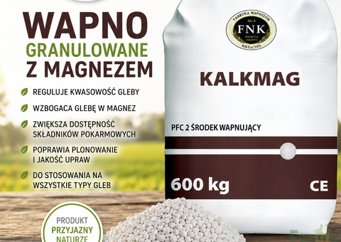 Wapno granulowane z magnezem KalkMag